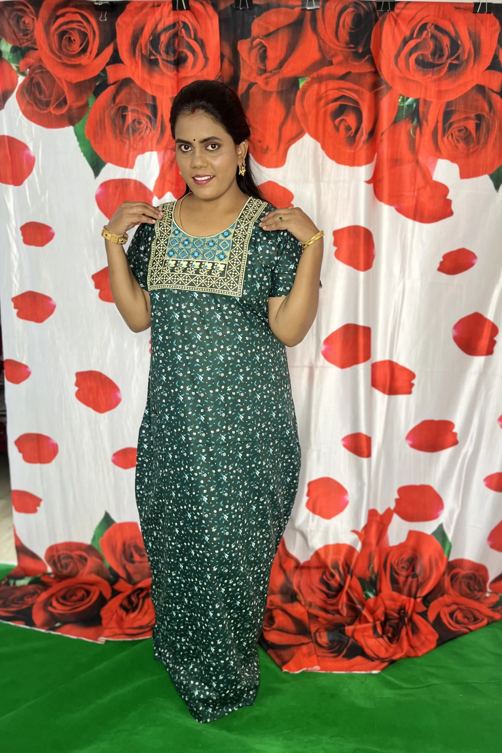 NEW LAUNCH EMBROIDERY COLLECTION GREEN