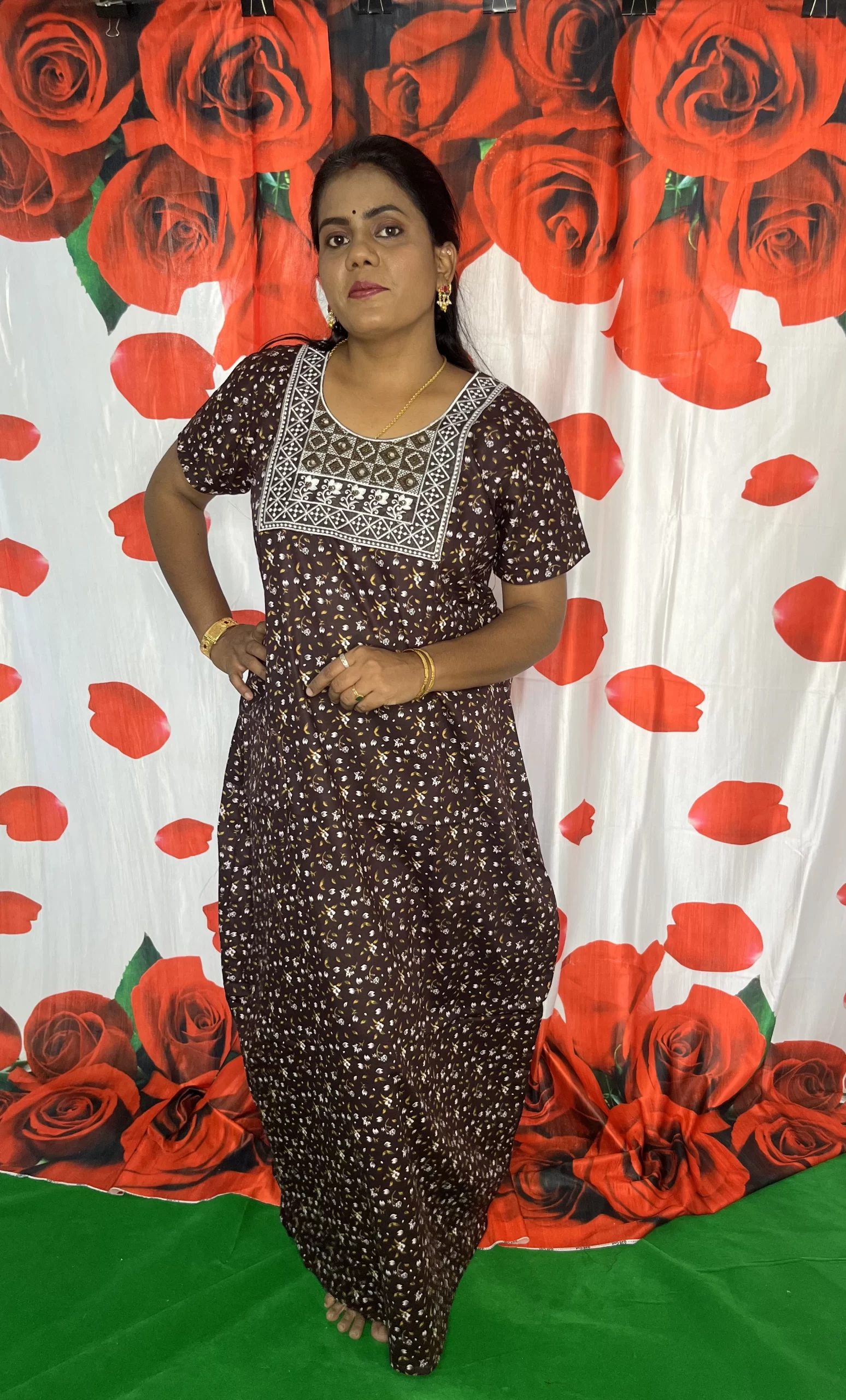 NEW LAUNCH EMBROIDERY COLLECTION BROWN